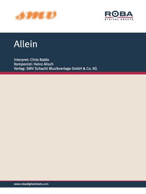 cover image of Allein